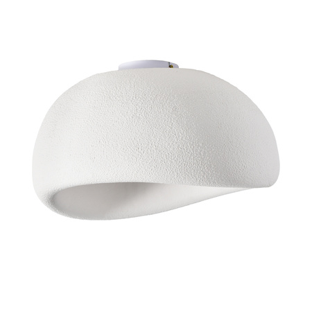 Plafon sufitowy STONE 40 cm - biały