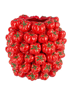 Wazon dekoracyjny BIZZOTTO GAZPACHO H33 – czerwony, ceramika