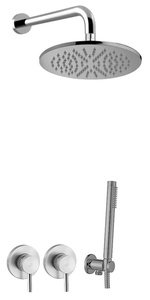 Zestaw natryskowy podtynkowy L-400mm fi-30cm-Paffoni/kolekcja Light
