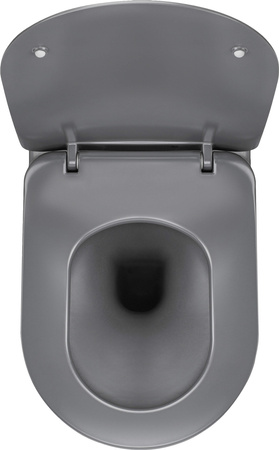 Miska WC z deską bezkołnierzowa