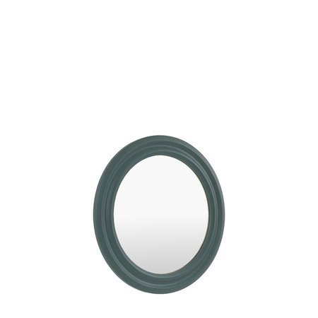 Suffolk Round Mirror Green 600x25x600mm