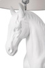MOOSEE lampa podłogowa KOŃ HORSE STAND    M biała - włókno szklane
