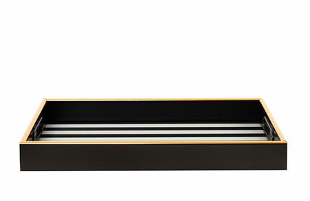 Taca dekoracyjna SHP GRAND biało-czarna