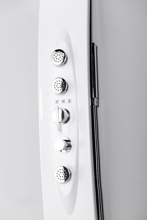 MOLA panel prysznicowy z baterią termostatyczną 210x1300mm, biały