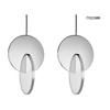 MOOSEE zestaw 2 lamp wiszących DISCO      srebrny