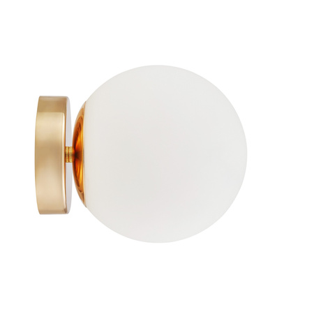 LAMPA ŚCIENNA KINKIET NOWOCZESNY ZŁOTY FREDICA