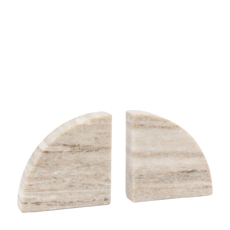 Tamera Marble Bookend Set of 2 Sandstone 150x150mm