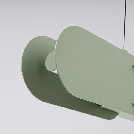 Lampa wisząca CHAIN 158 zielona oliwka LED 3000K