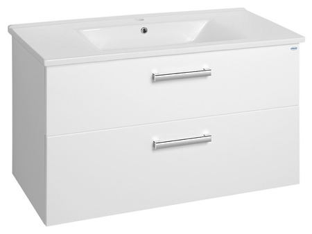 VEGA szafka umywalkowa 97x60x43,6cm, 2 szuflady, biała