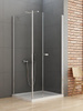 KABINA NEW SOLEO PROSTOKĄTNA U 100x90x195 CZYSTE 6mm ACTIVE SHIELD