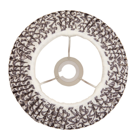Ripple Shade Pearl Grey 185x125x250mm