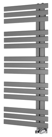SILVANA grzejnik 500x1236 mm, srebro metaliczne