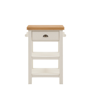 Eton Butchers Block White 660x500x900mm