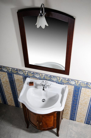 RETRO szafka umywalkowa 60x80x45, buk