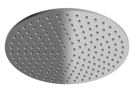 AXEL BRUSHED NICKEL Deszczownica okrągła 30 cm