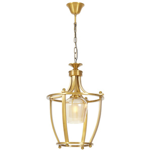 LAMPA WISZĄCA LOFT ZŁOTA BROOKLYN L1