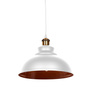 LAMPA WISZĄCA LOFT BIAŁA BOGGI