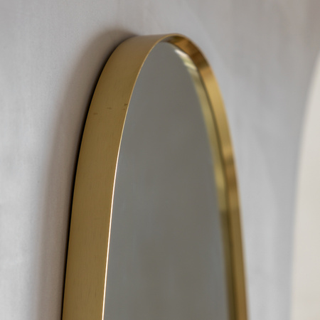 Holworth Pebble Mirror Gold 890x840mm