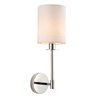 Sancerre 1 Wall Light Bright Nickel