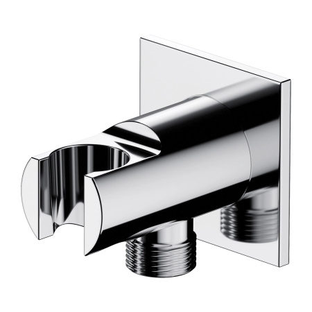 przyłącze kątowe, chrom połysk