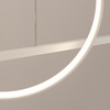 Lampa wisząca GLAD biała LED 3000K