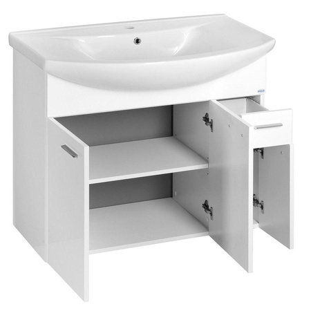 ZOJA szafka umywalkowa 82,8x74x34,3cm, biała