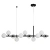 Lampa wisząca MINI MOON 100 cm - czarna