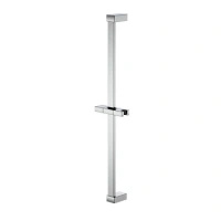 Drążek prysznicowy z uchwytem na słuchawkę prysznicową, chrom