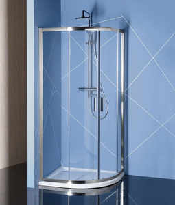 EASY kabina prysznicowa półokrągła 1200x800mm, L/R, szkło czyste