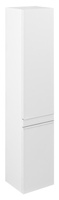SITIA szafka wysoka 35x172x32cm, 2 drzwiczki, biały mat