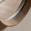 Cedar Round Mirror Oak 600x60x600mm