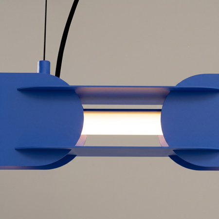 Lampa wisząca CHAIN 158 ultramaryna LED 3000K