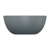 SHELL M+ umywalka nablatowa, Ø35 cm, ash grey mat