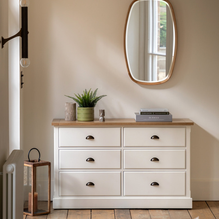 Eton 6 Drawer Chest White