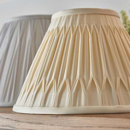 Chatsworth 1 Shade Light Ivory 250mm