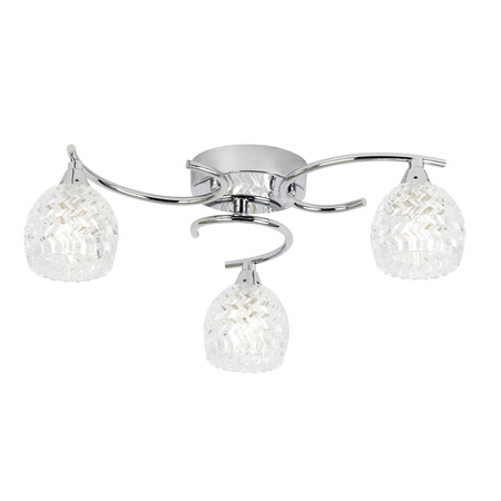 Boyer 3 Ceiling Lamp Chrome