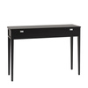 Acton 2 Drawer Console Black 1100x360x760mm