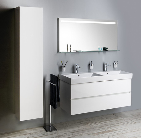 ODETTA 120 zestaw łazienkowy, biała