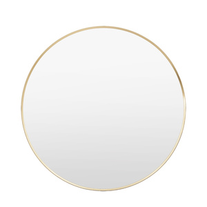 Holworth Large Round Mirror Gold 800x35x800