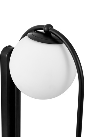 LAMPA ŚCIENNA KINKIET NOWOCZESNY CZARNY PANARI W2