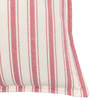 Alston Woven Stripe Cush Cranberry 450x450mm