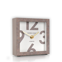 Nordic Mantel Clock Pink 5in