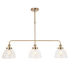 Hansen 3 Pendant Light Antique Brass
