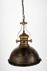 LAMPA WISZĄCA INDUSTRIALNA DUŻA STARE ZŁOTO ELIGIO W1