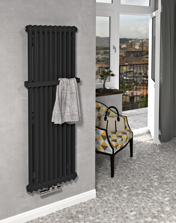 FEDE wieszak na ręczniki 504mm, czarny mat