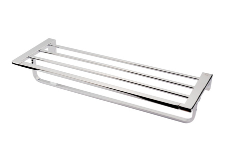 PIAZZA WIESZAK NA RĘCZNIK 60 CM Z PÓŁKĄ, CHROM