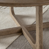 Craft Round Coffee Table Smoked 900x900x400mm