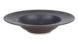 BIZZOTTO talerz głęboki HORTA 27 cm szary - komplet 6 szt.