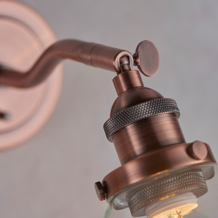 Hansen Wall Light Aged Copper