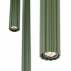 Lampa wisząca ARCHE 3P zielona oliwka
